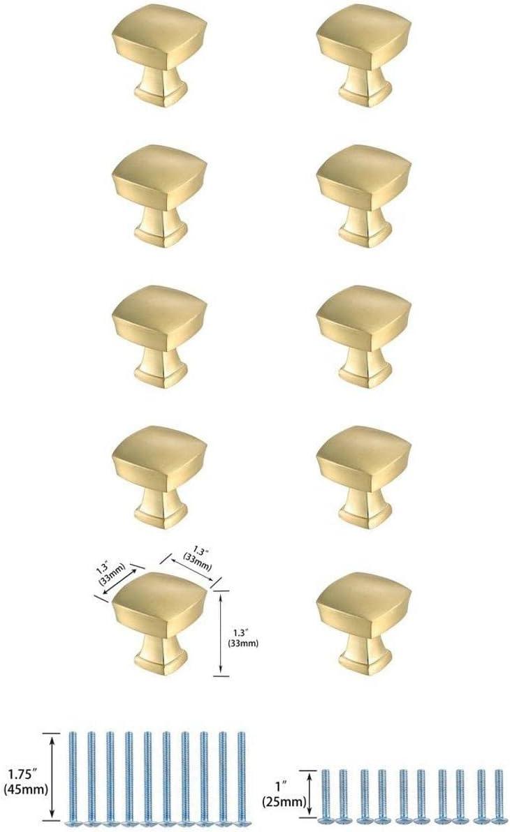 Crete 1.3" Length Square Knob