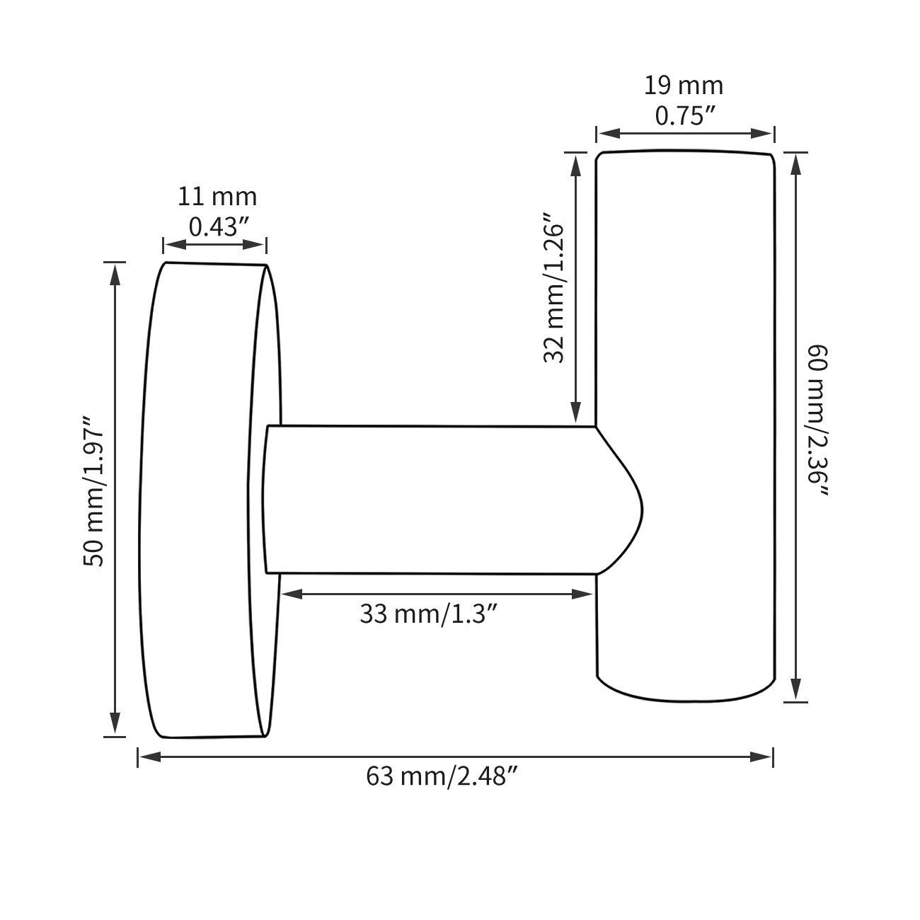 Paquete de 2 Ganchos para Toallas, Color Negro Mate SUS304, Abrigo de Acero Inoxidable, Gancho para Ropa, Gancho de Pared Moderno para Baño, Cocina, Garaje, Hotel, Montado en la Pared