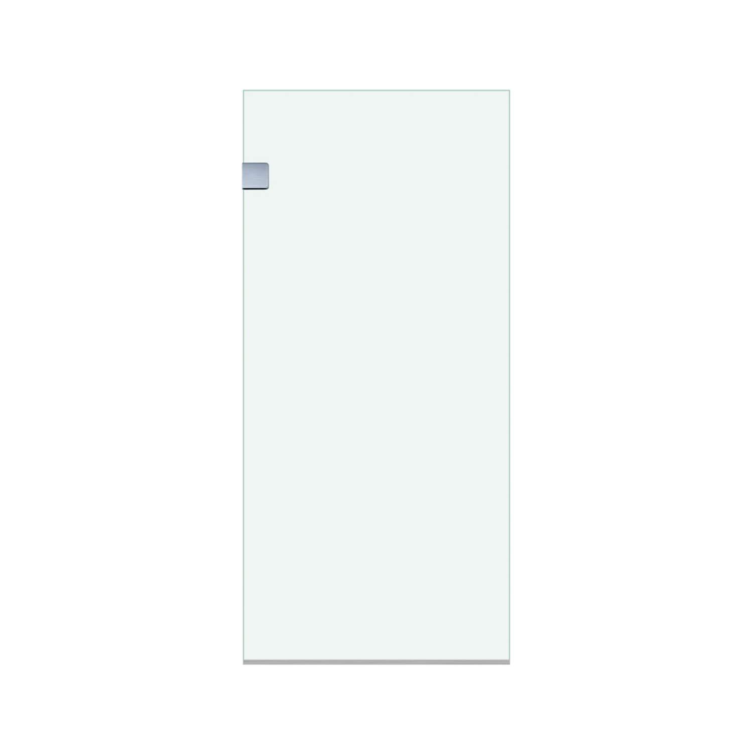 Milan 30" W x 60" H Frameless Fixed Glass Panel