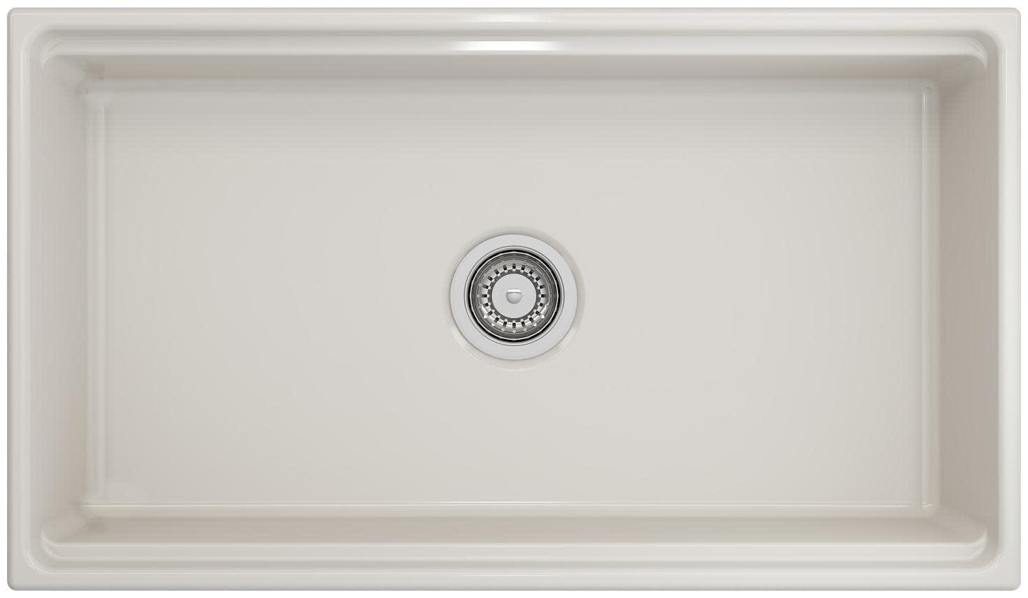 Contempo 33'' L Farmhouse Apron-Front Fireclay Kitchen Sink