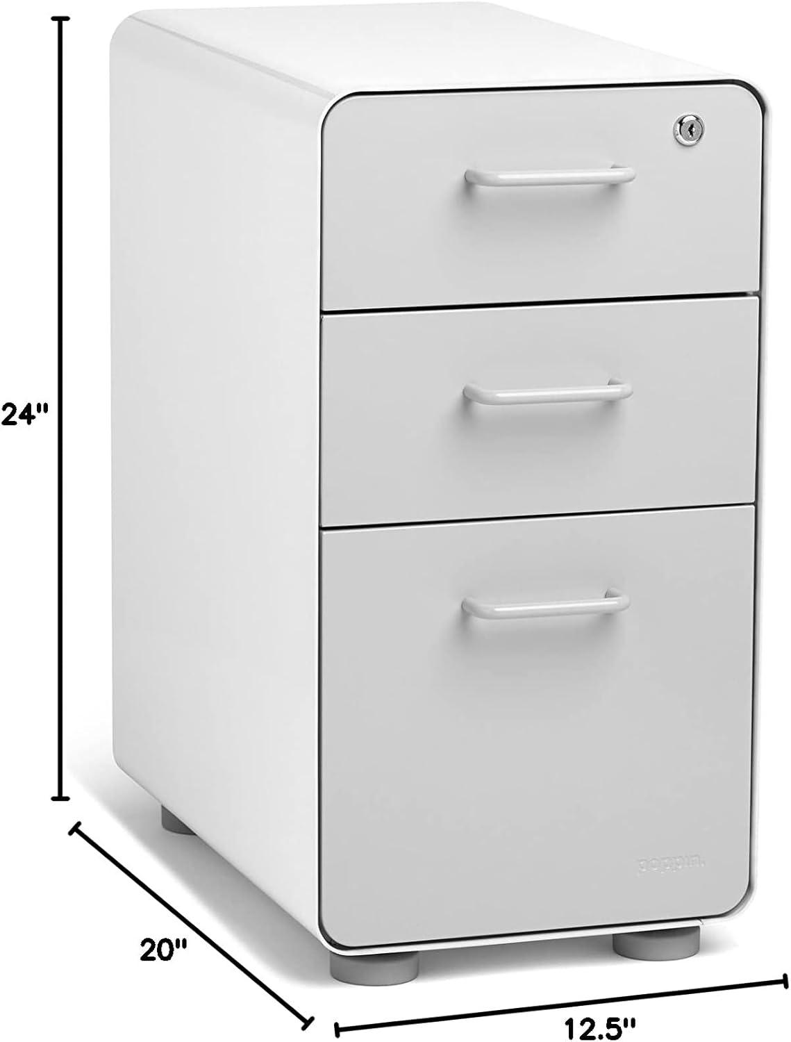 Slim Stow 3 - Drawer Vertical File Cabinet