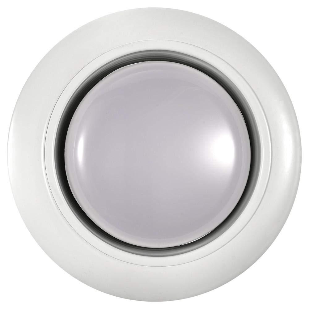 Slimline Integrated LED 6 in Round  Canless Recessed Light for Kitchen Bathroom Livingroom, White Soft White