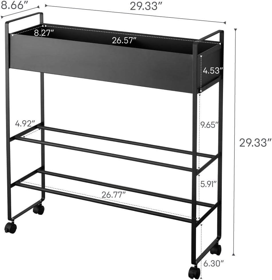 6 Pair Shoe Rack