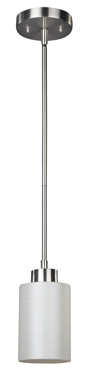 CANARM LTD. IPL359A01BPT Margo 1 Bulb Mini Pendant Light, Brushed Pewter