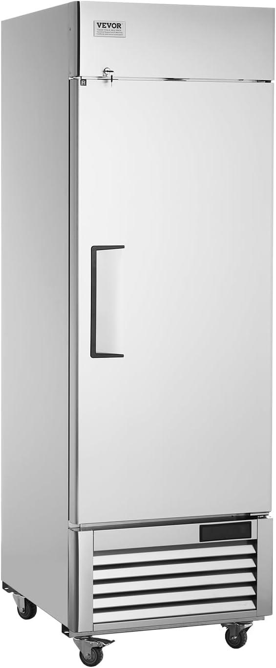 VEVOR 19.32 Cubic Feet Reach-In Freezer - 26.9''