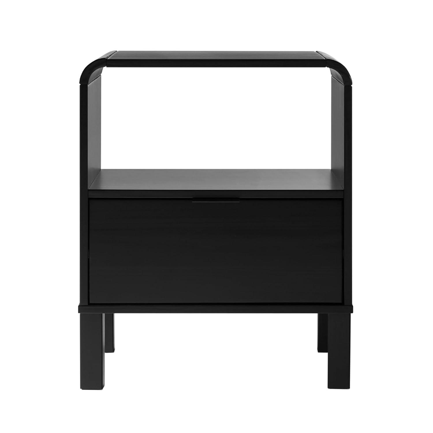 Lark Manor™ Asho 1-Drawer Solid Wood Nightstand