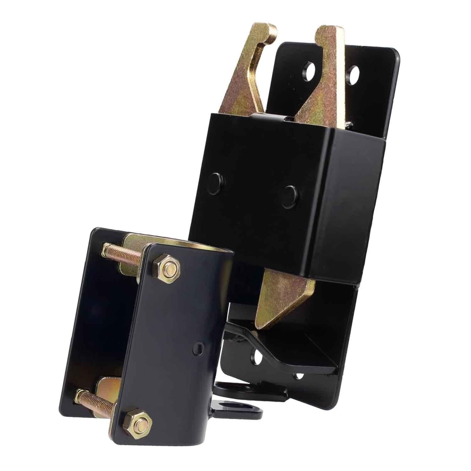 Black Steel Manual Gate Latch for Chain Link Fence