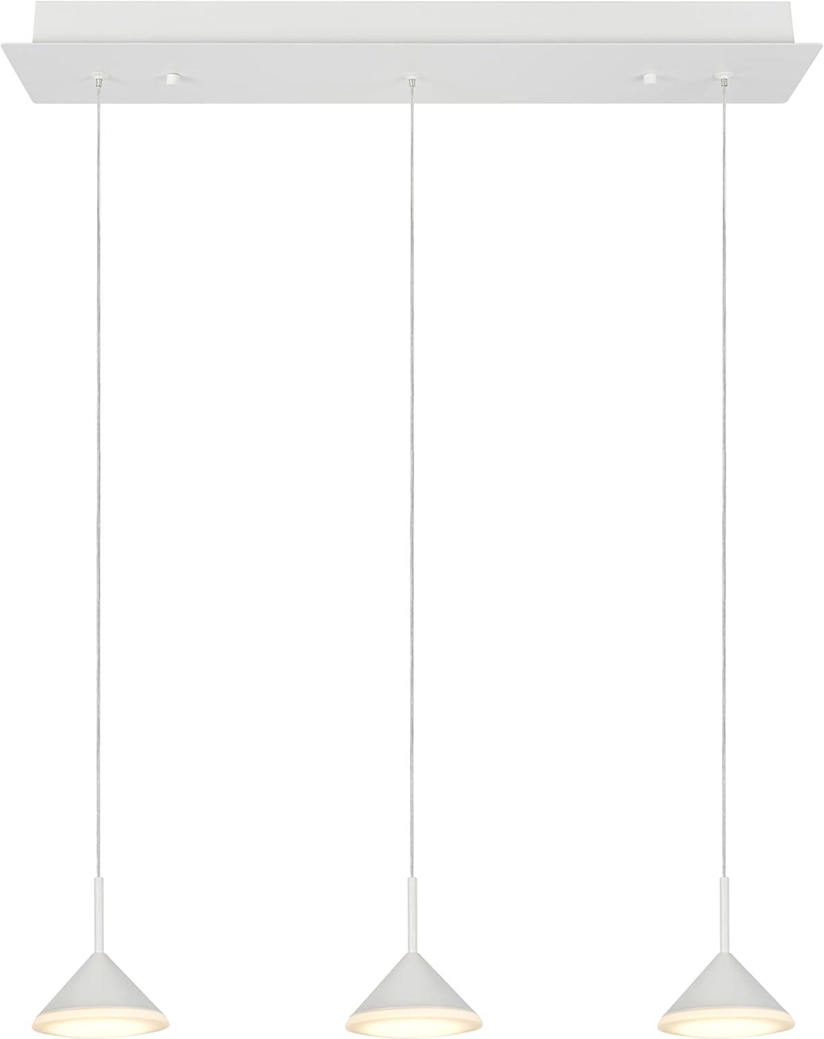 Hounslow 3 - Light LED Kitchen Island Pendant