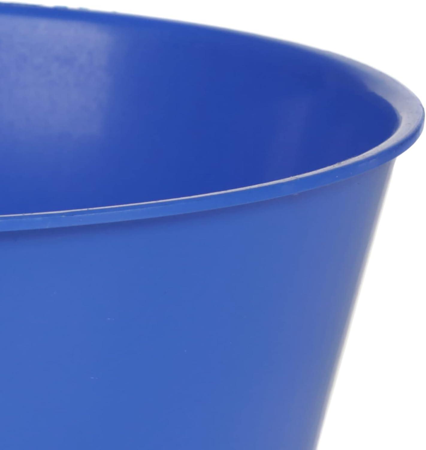 Farm Innovators R-19A 1.5 Gallon Electric Heated Pet Water Bowl with Thermostatic Control and Anti Chew Cord Protector, 60 Watt, Blue