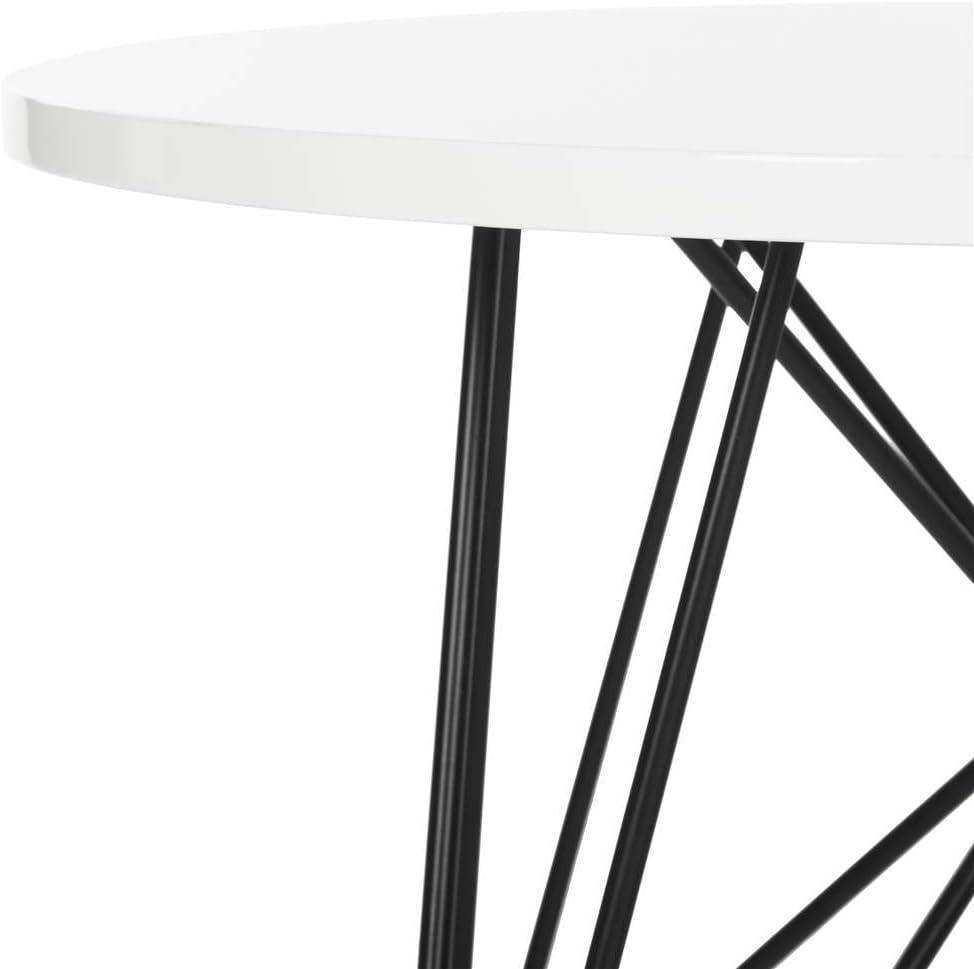 Vida End Table - White - Safavieh.