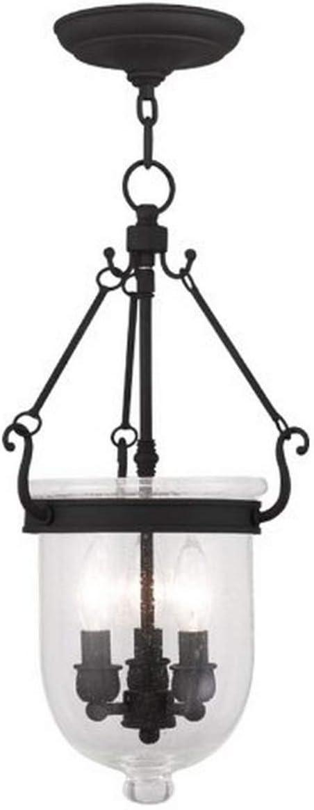 Livex Lighting Jefferson 3 - Light Chandelier in  Black