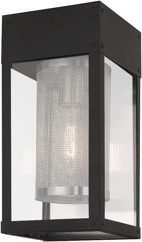 Livex Lighting Franklin 1 - Light Wall Light in  Black