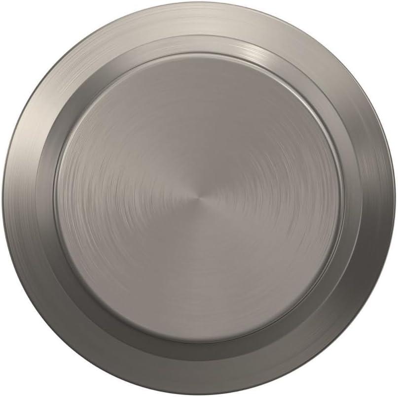 Schlage F10 BWE 619 Bowery Door Knob, Hall & Closet Passage Lock, Satin Nickel
