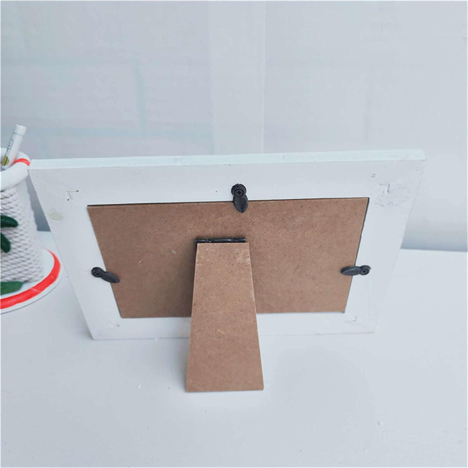 JANOU Mediterranean Photo Frame Boat Wooden Picture Frame Wooden Photo Frame Holder for Nautical Beach Themed Home Coffee Shop Decoration, 6x4 Inch