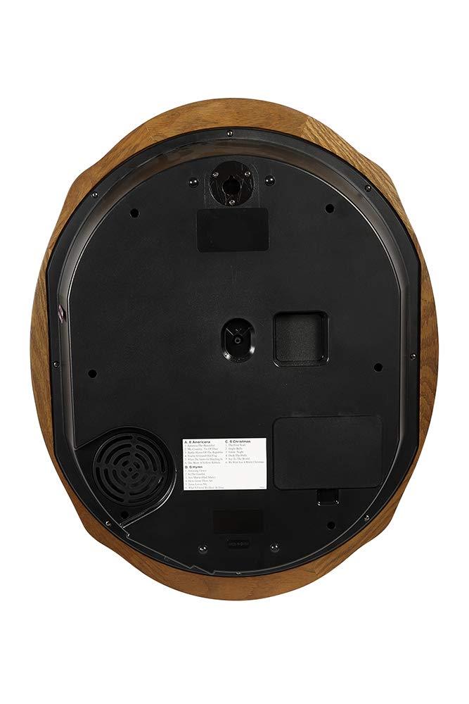 Rhythm Clock 4MH418WU06 20.7 x 16.6 in. Joyful Prairie Magic Motion Clock