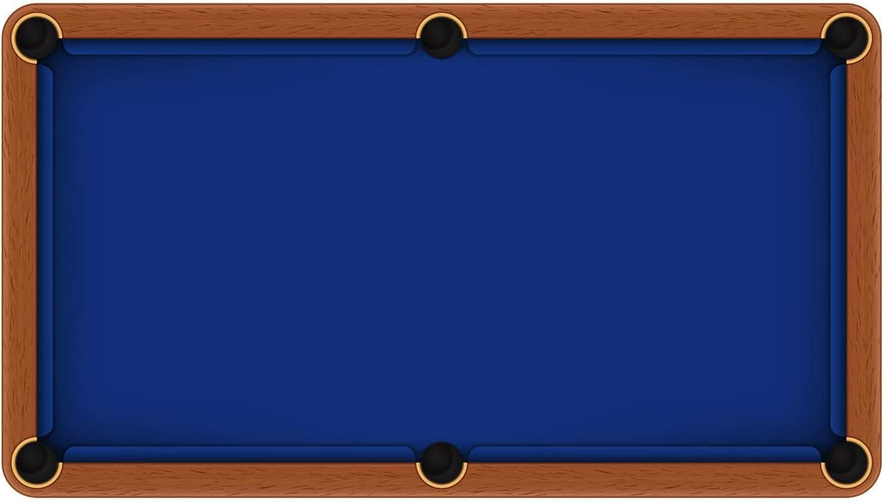 Accu-Play Worsted Fast Speed Pre Cut For 8' Table Pool Felt - Billiard Cloth Blue