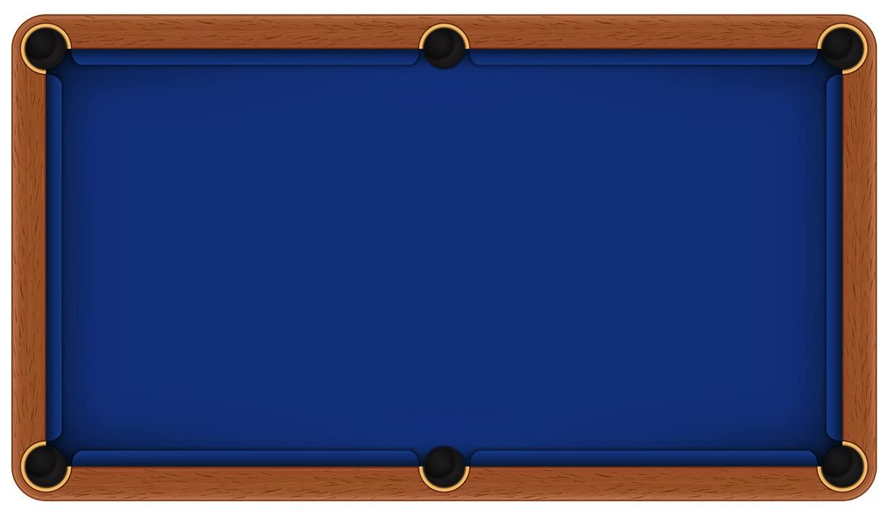 Accu-Play Worsted Fast Speed Pre Cut For 8' Table Pool Felt - Billiard Cloth Blue
