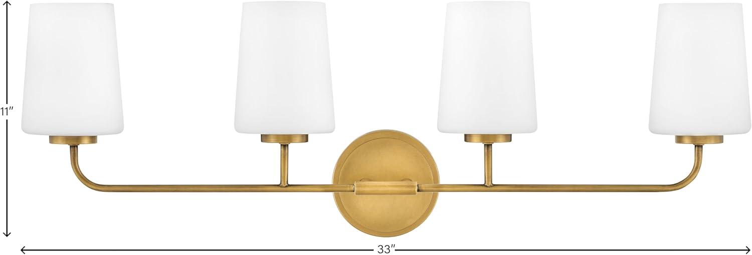 Fitz 3 Light Frosted Dimmable Vanity Light