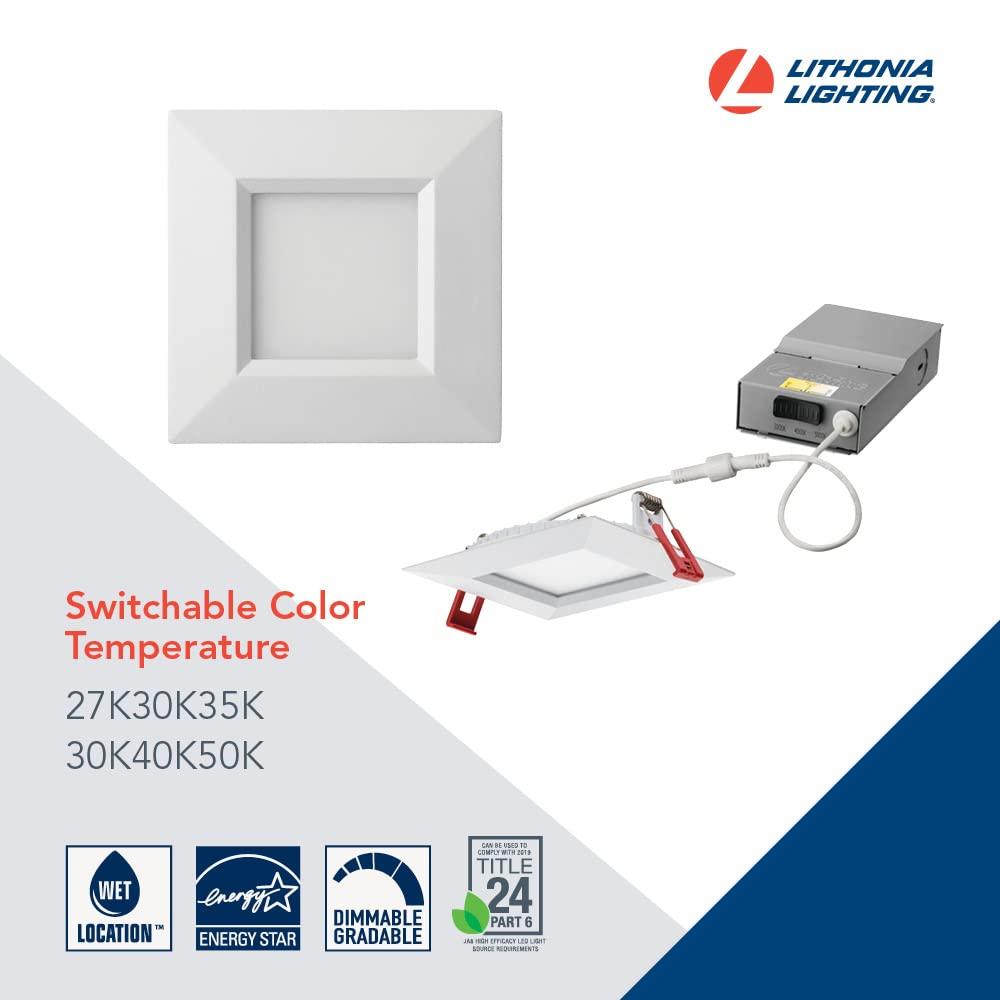 Wafer 4'' Standard Recessed Lighting Kit