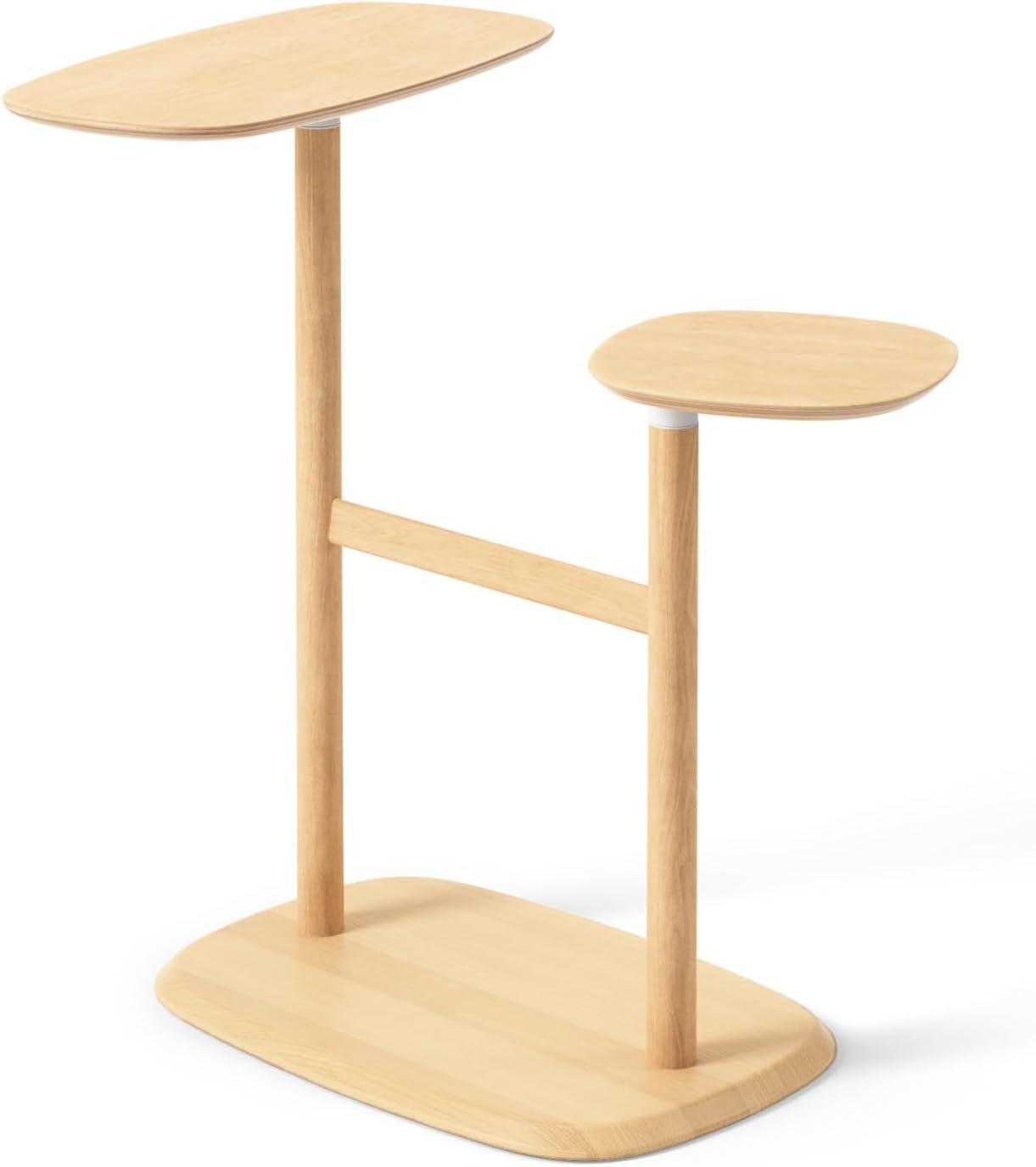 Swivo Solid Wood End Table