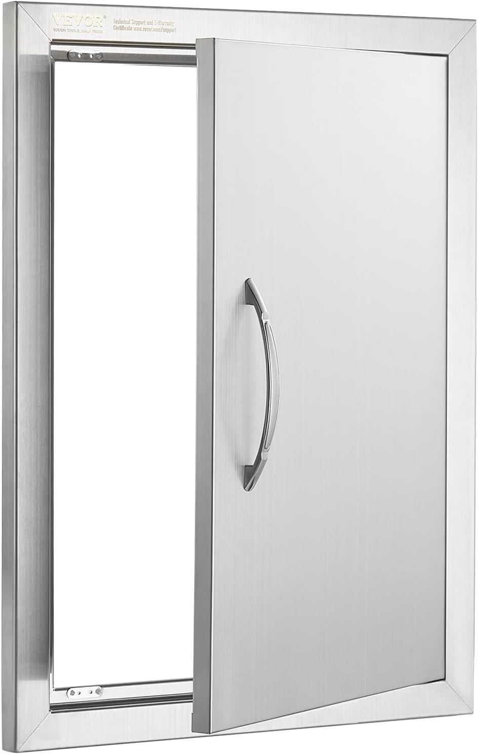 Stainless Steel Single Door Outdoor Kitchen Access Door