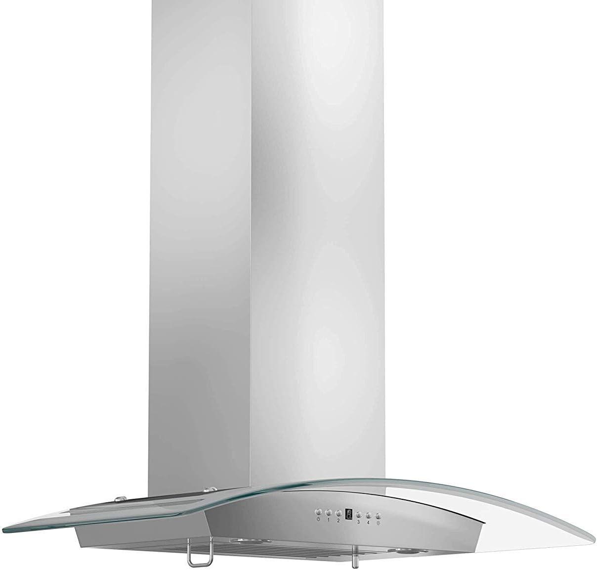 30" Stainless Steel Convertible Wall Mount Range Hood