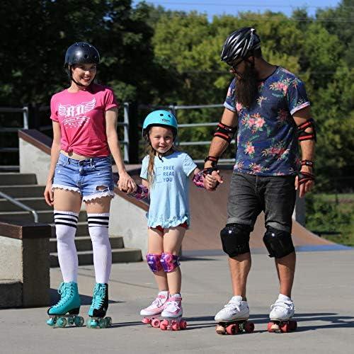 Roller Derby FireStar Youth Kids' Roller Skate - White/Mint (J13)