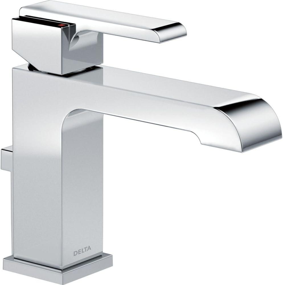 Ara Single Hole Bathroom Faucet with Drain Assembly