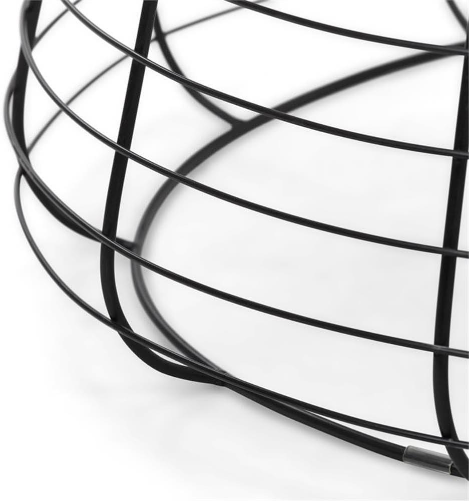 ClickDecor ClickDecor Lydia Matte Black Wireframe Coffee Table