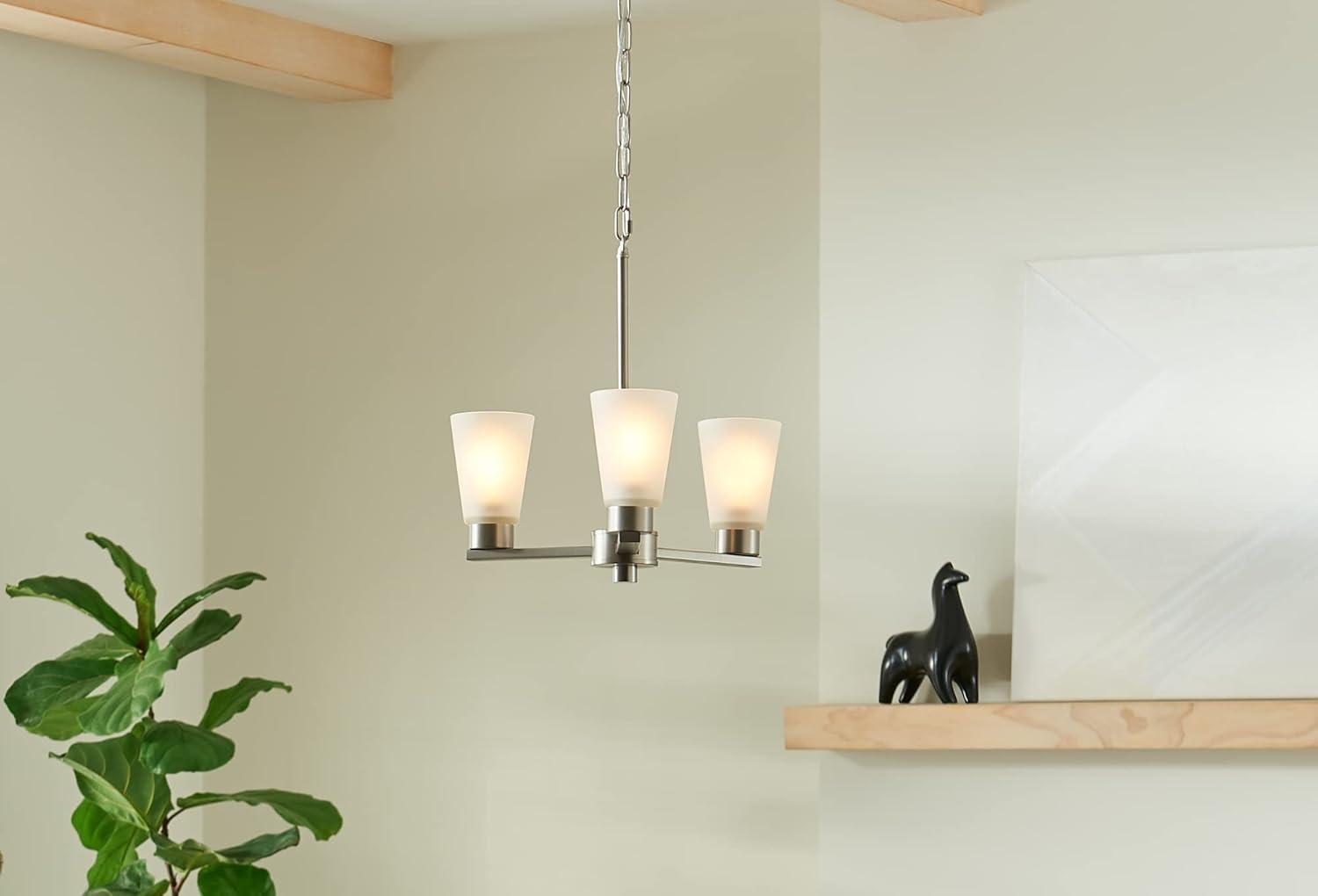 Kichler Lighting - Stamos - 3 Light Small Chandelier In Soft Modern Style-15