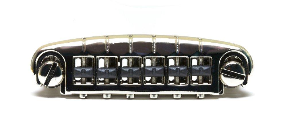 Graph Tech ResoMax NW2 Wraparound Bridge with String Saver Saddles Nickel