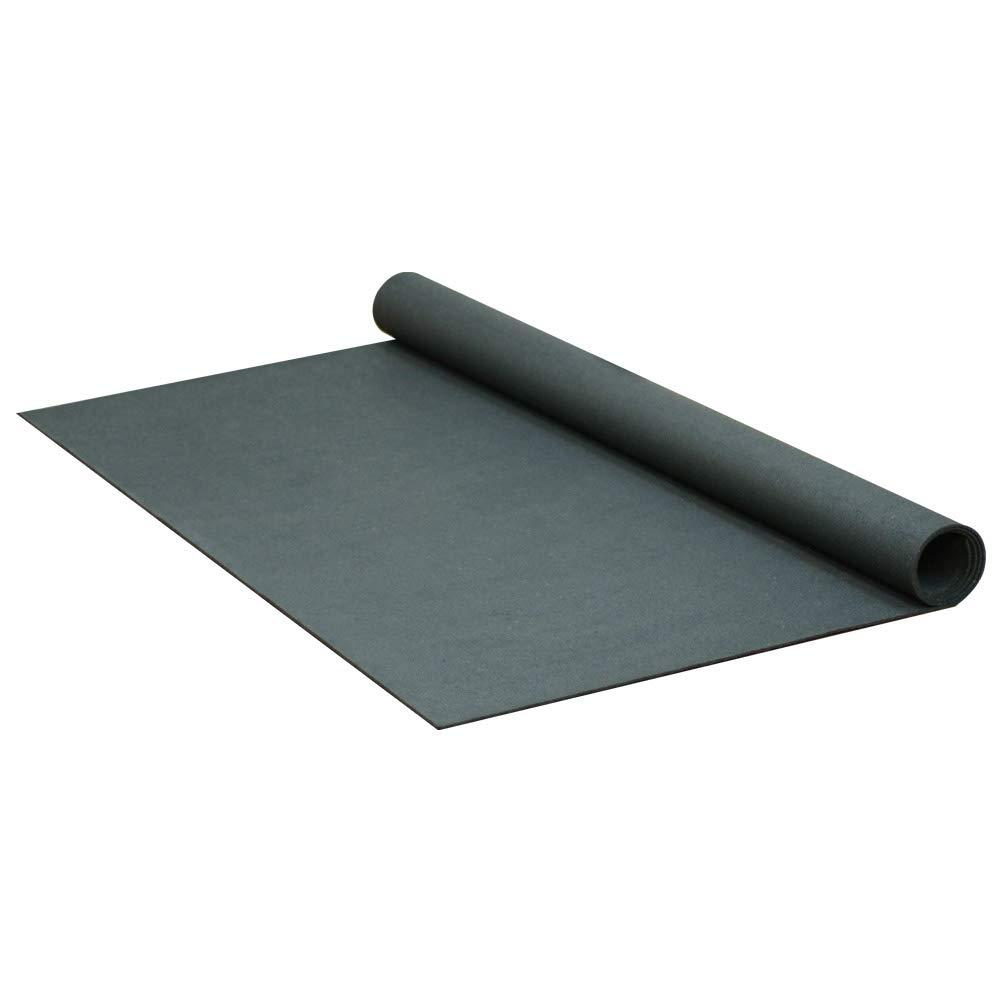 Rubber-Cal, Inc. "ReUz" Rubber Flooring Rolls - Black