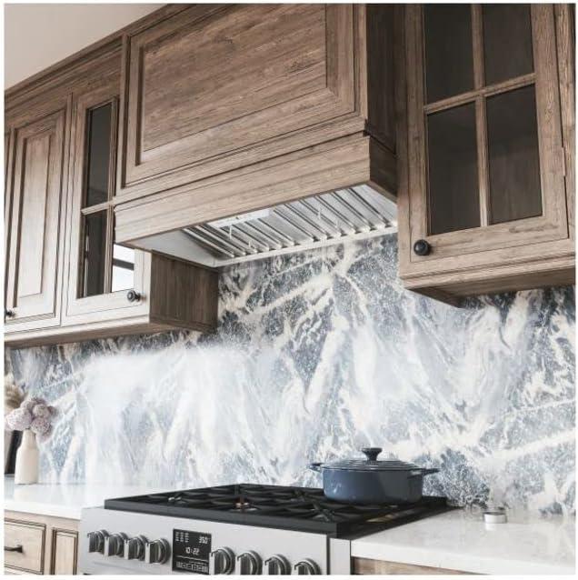 Zephyr Zephyr Monsoon I 36" 600 CFM Insert Mount Range Hood with LED Light in Stainless Steel