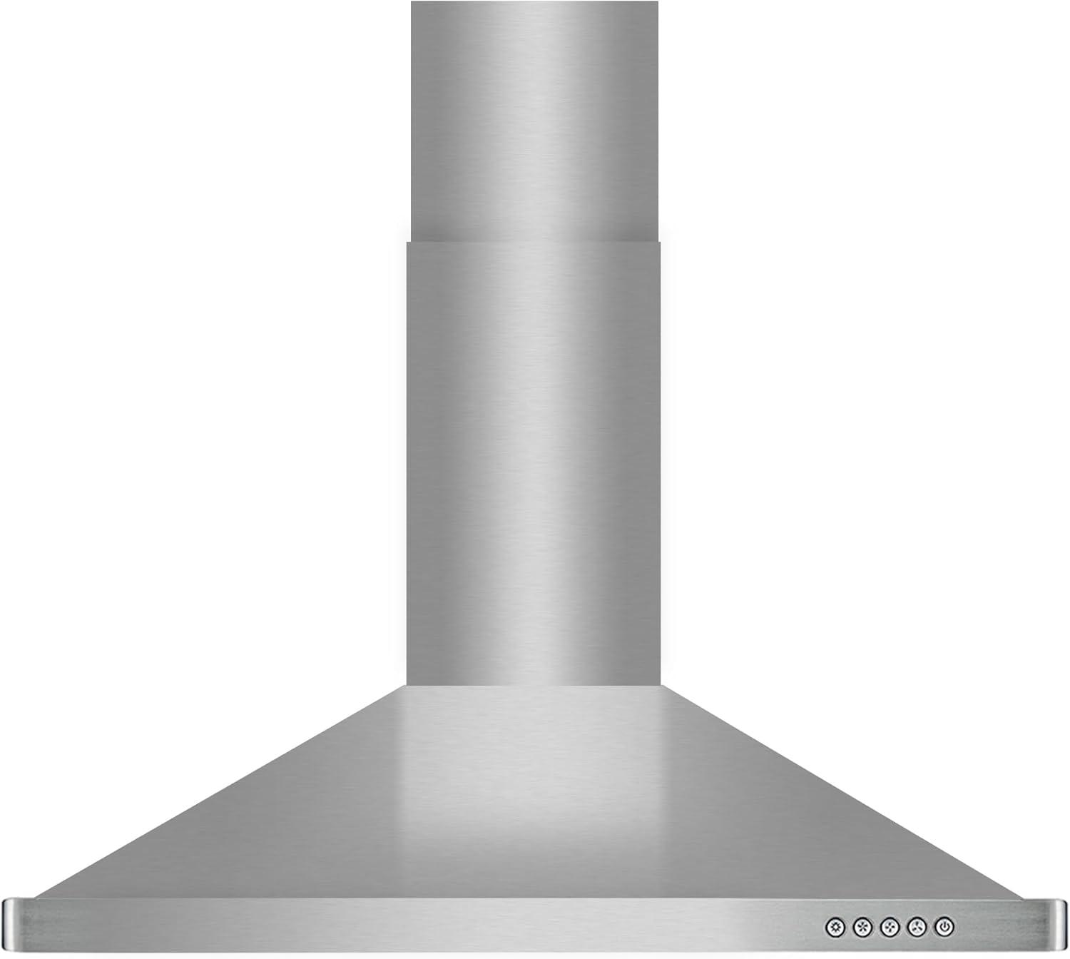 Cosmo Campana Extractora de Montaje en Pared de 36 Pulgadas en Acero Inoxidable con Iluminación LED y Filtros Permanentes