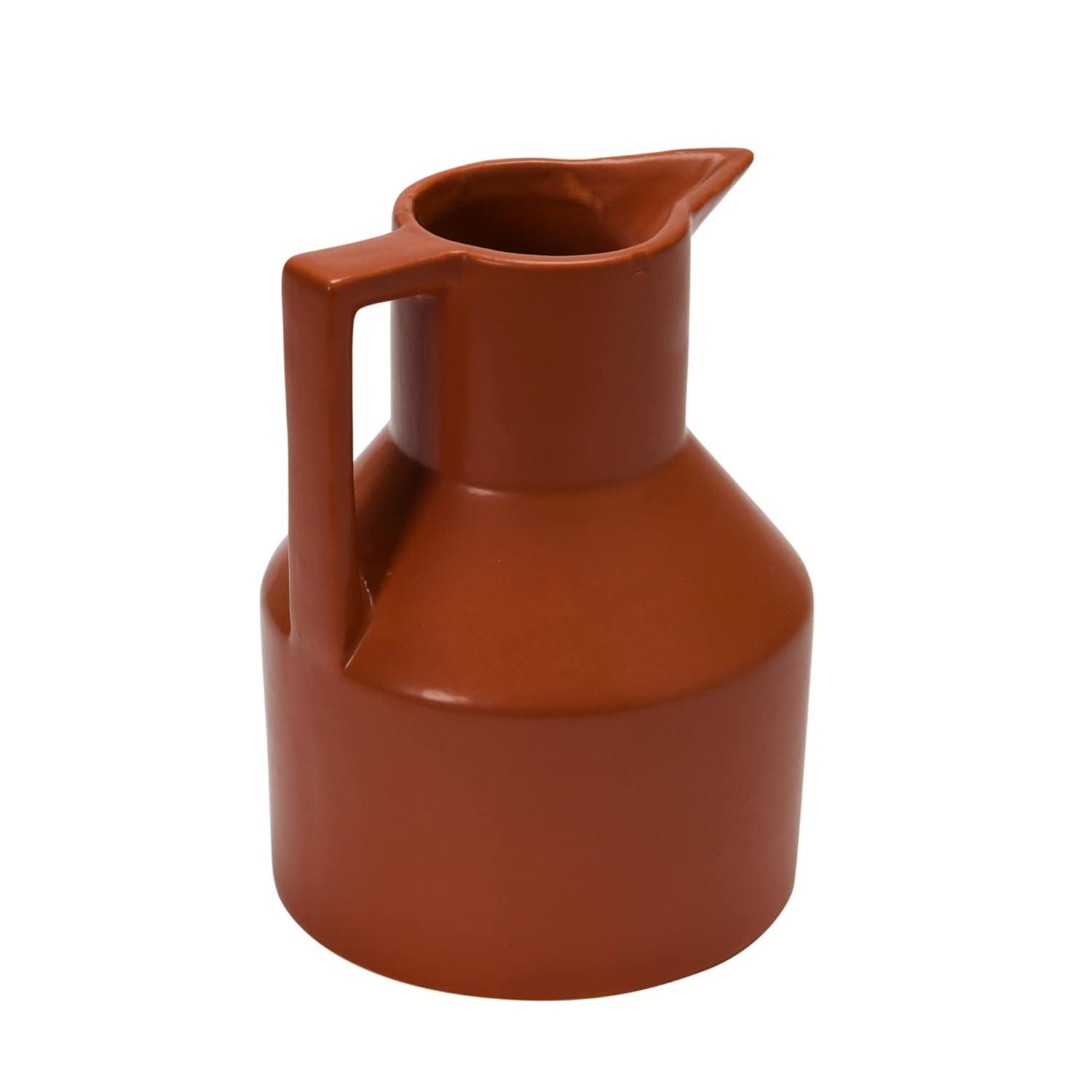 Bloomingville Decorative Stoneware Watering Pitcher/Vase with Handle