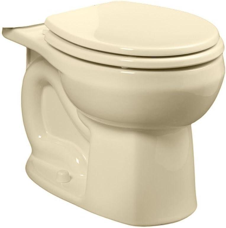 Bone Round Two-Piece High Efficiency Toilet Bowl