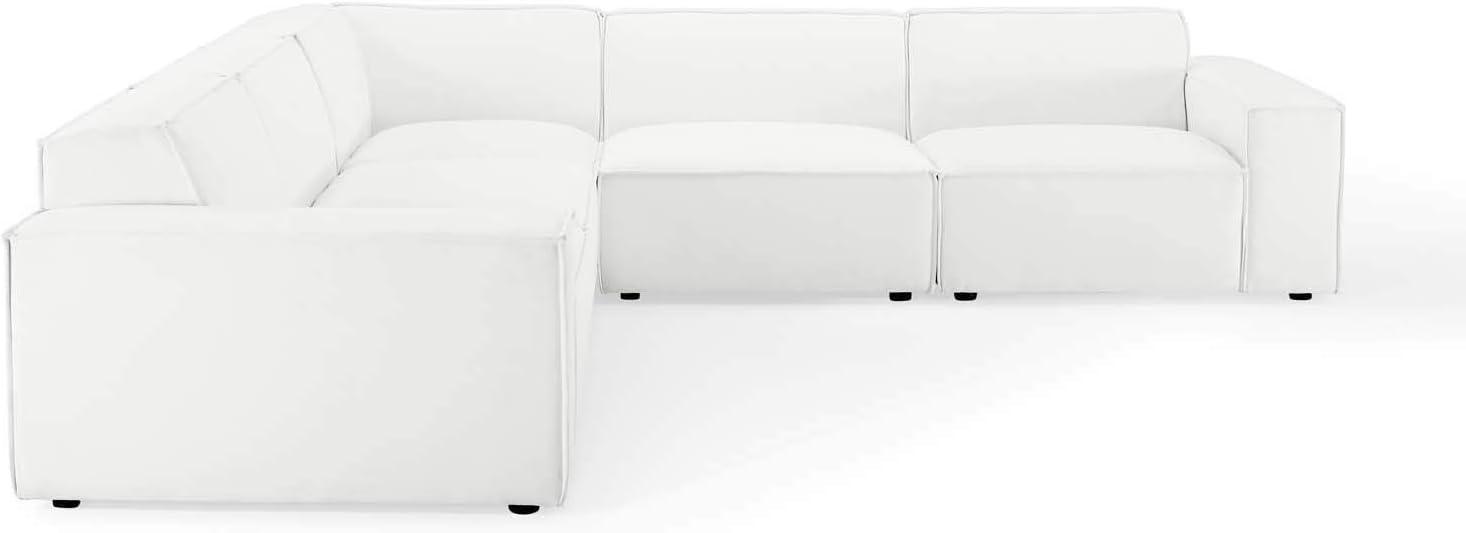 5pc Restore L Shaped Sectional Sofa - Modway