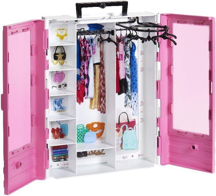 Barbie Fashionistas Ultimate Closet Portable Fashion Toy for 3 to 8 Year Olds