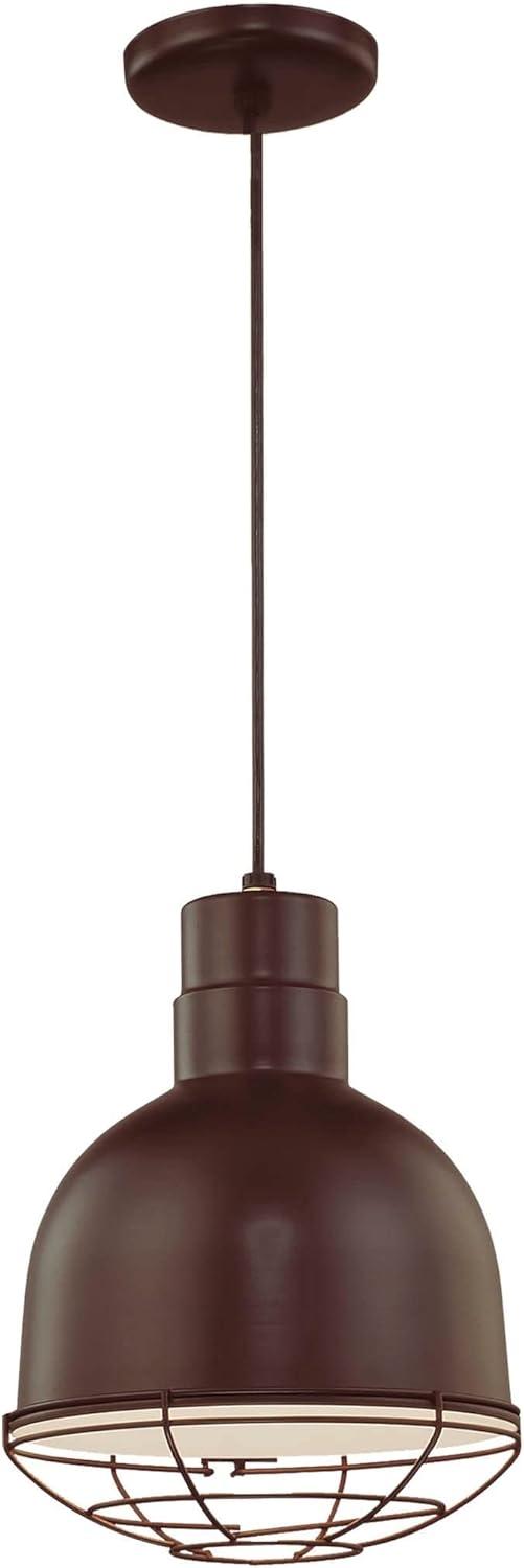 Millennium Lighting R Series 1 - Light Pendant in  Satin Black