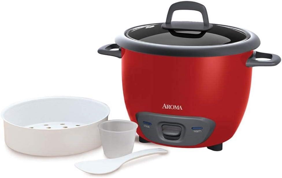 Aroma Aroma 14-Cup Pot Style Rice Cooker and Food Steamer Set