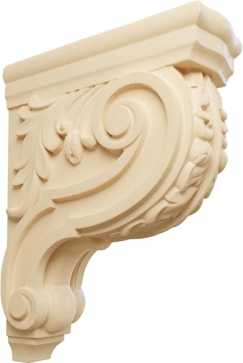 Ekena Millwork Hudson Acanthus Wood Corbel