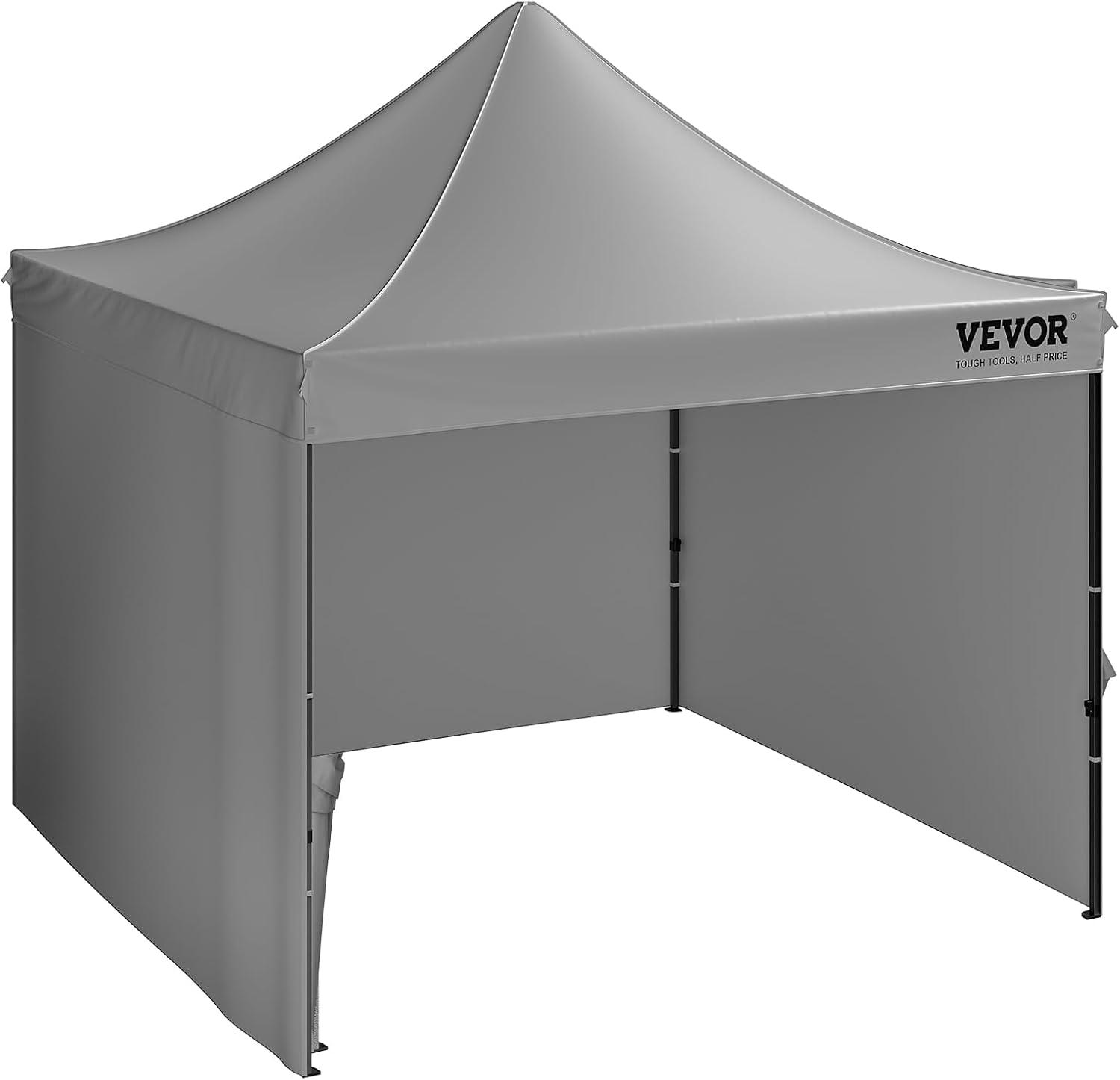 Stellweilan Tessberg 10x10 FT Pop up Canopy with Removable Sidewalls, Instant Canopies