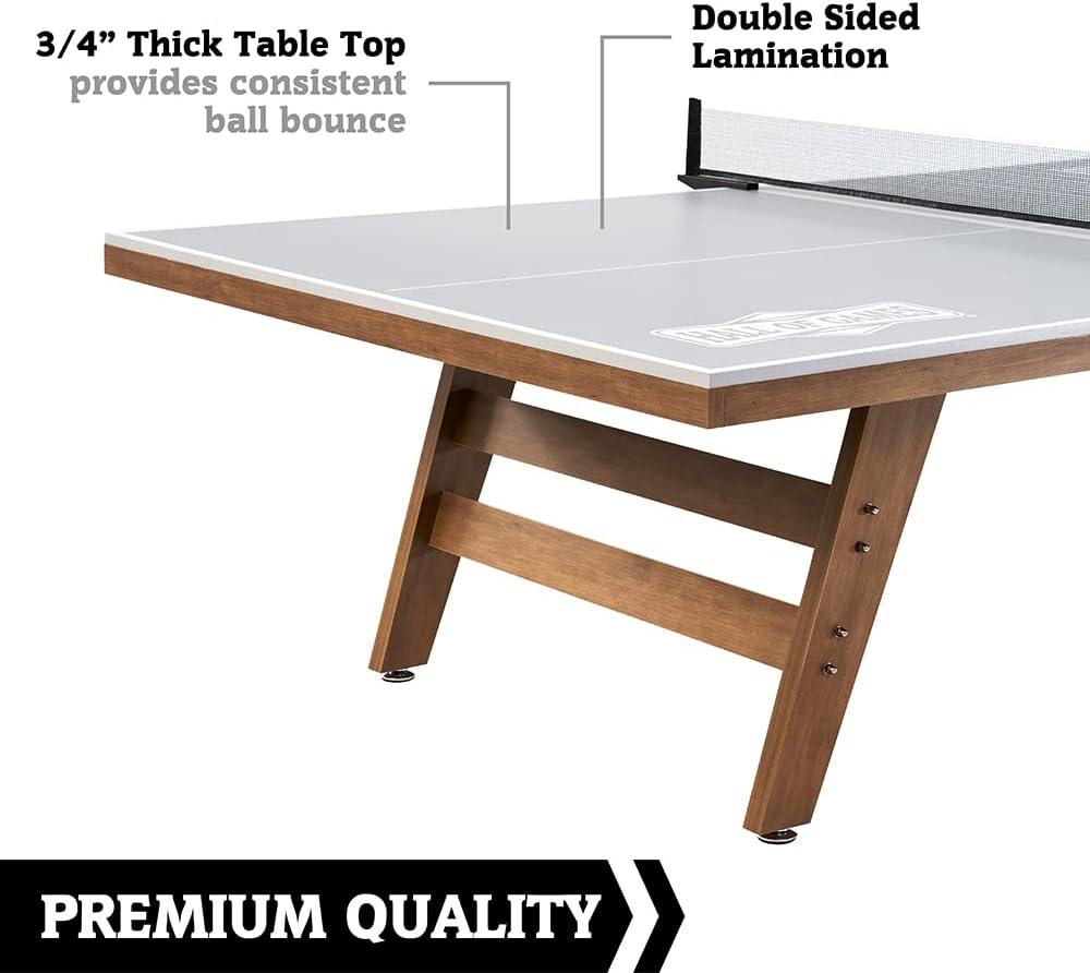 Hall of Games Hall of Games Regulation Size Indoor Ping Pong Tennis Table, 19mm Thick