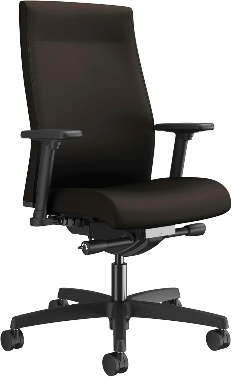 The Hon  Ignition Upholstered Task Chair, Espresso