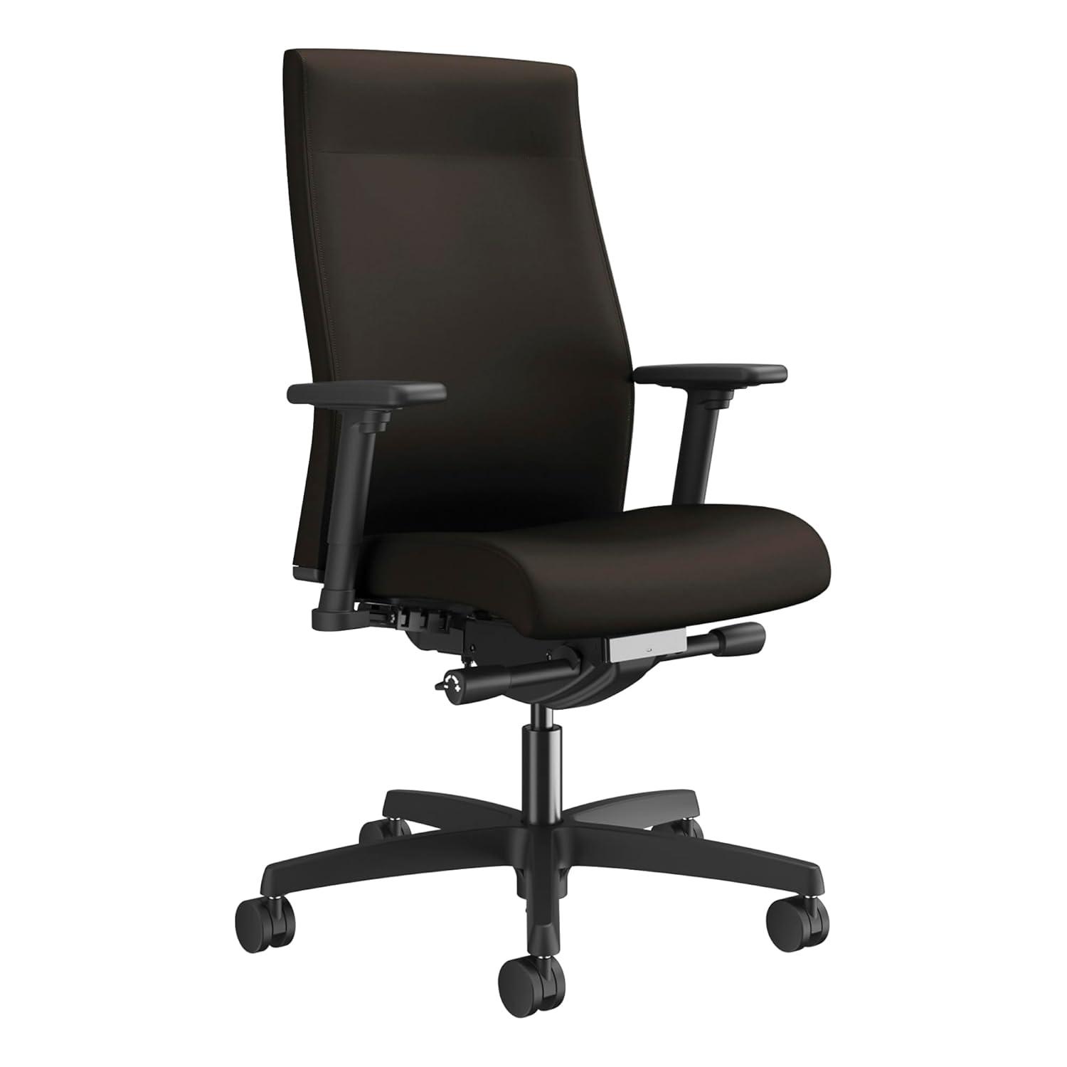 Ignition Upholstered Task Chair, Espresso