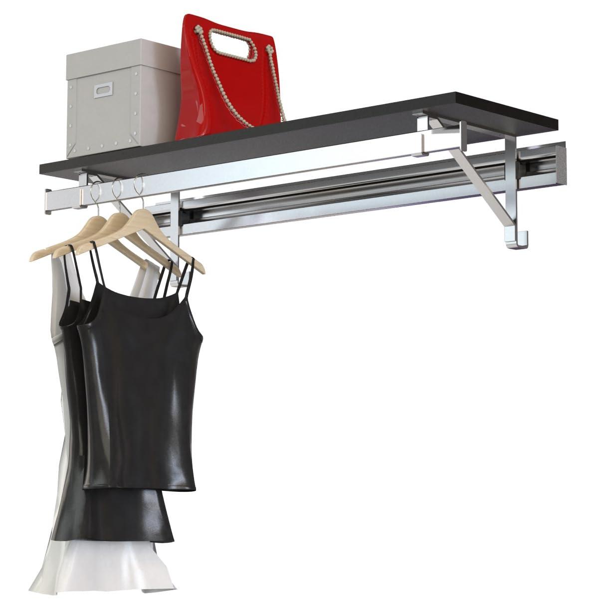 Arrange a Space Single Shelf-Hang Closet System