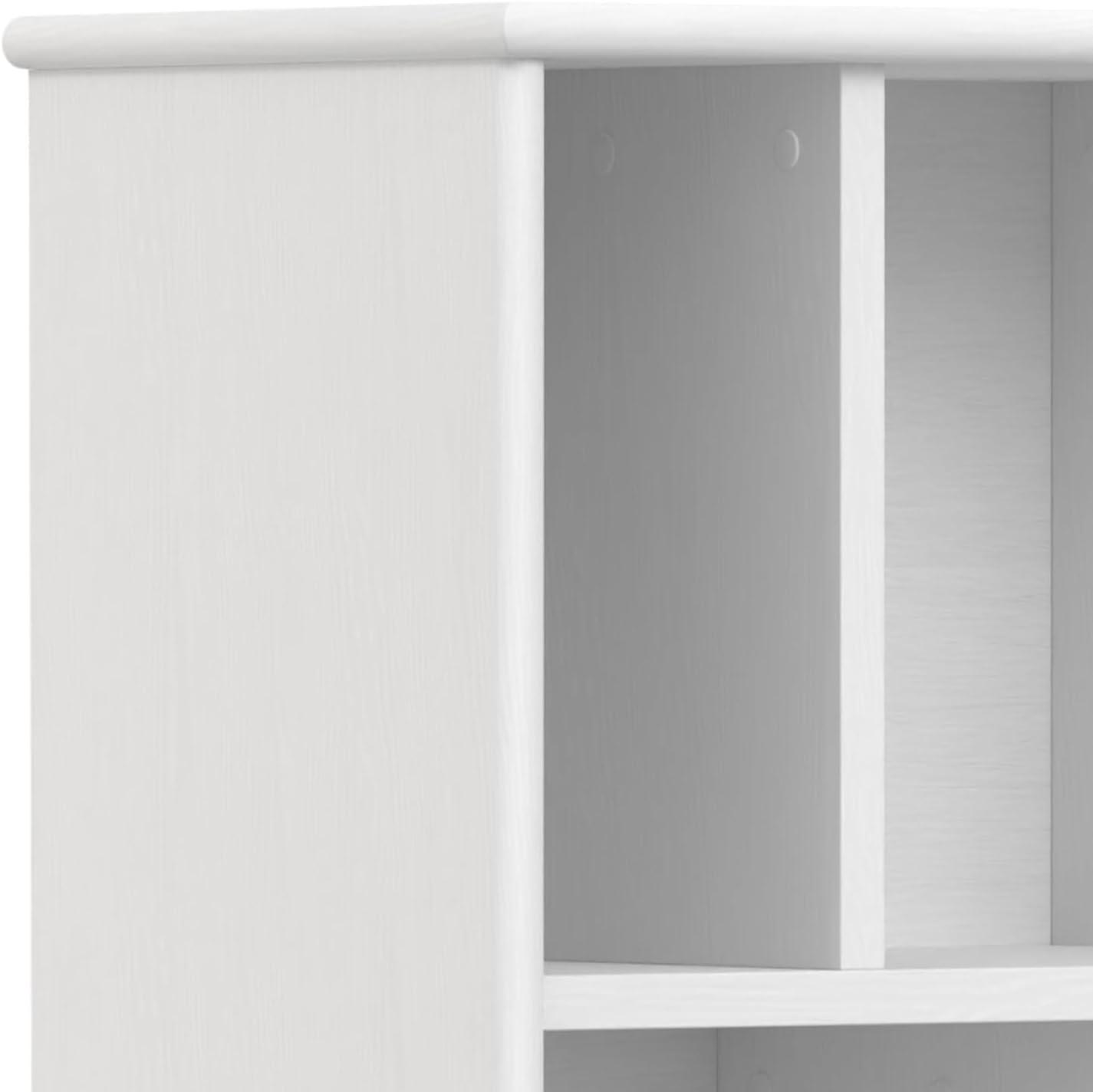 Simpli Home Draper Storage Bookcase