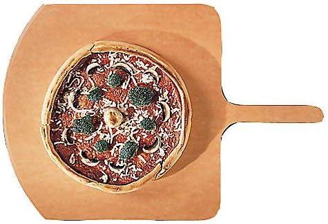 Beige Wood 18" x 18" Pizza Peel with 8" Handle