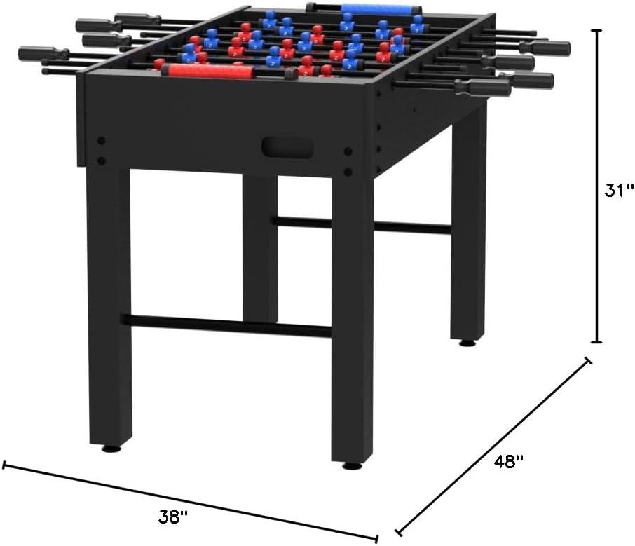 Gosports 48" Game Room Size Foosball Table - Includes 4 Balls And 2 Cup Holders