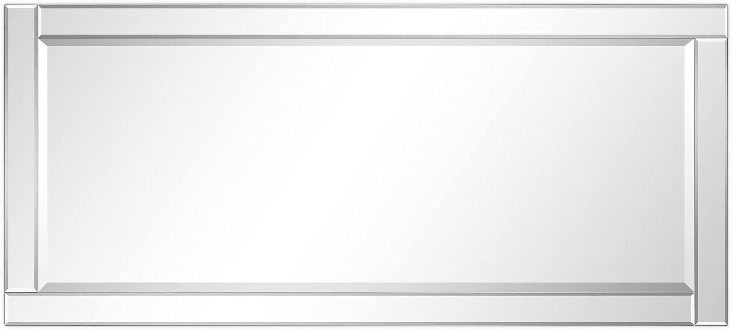 Empire Art Direct  Moderno Beveled Rectangle Wall Mirror